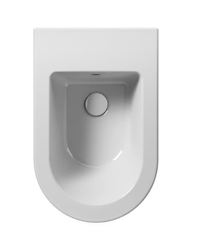NORM 55 - Wall-hung bidet with overflow by GSI ceramica - view 3